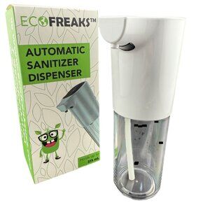 EcoFreaks Automatic Foaming Hand Sanitizer Dispenser Battery Operated 275 mL Whi